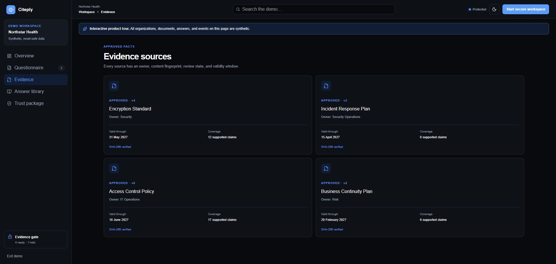 Citeply evidence sources that can be imported from Microsoft 365
